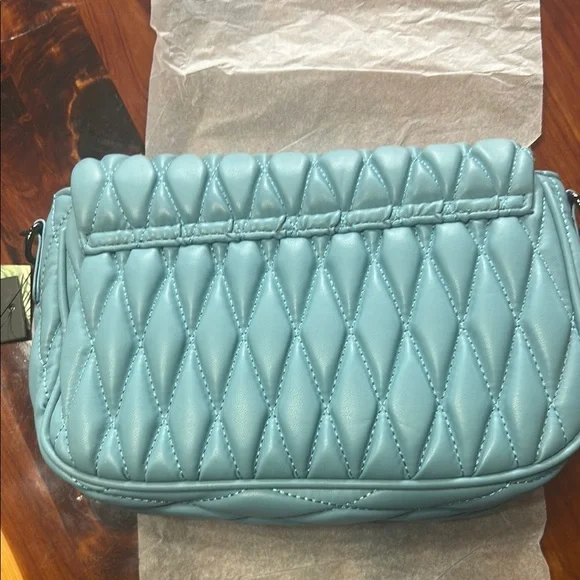 Badgley Mischka Blue Bag - Picture 3 of 7